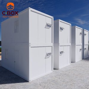 Cbox Casa Prefabricada Modular Desmontable de 3 Dormitorios y 20 Pies, Estilo Hotel de Lujo, Villa, Apartamento, Casa Contenedor Moderna - Product Image 4