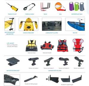 Kayak <span class=keywords><strong>de</strong></span> <span class=keywords><strong>pêche</strong></span> sectionnel 2026 <span class=keywords><strong>de</strong></span> 2,75 m pour 1 personne, en HDPE haute résistance, <span class=keywords><strong>avec</strong></span> propulsion à pédales détachable, idéal pour la <span class=keywords><strong>pêche</strong></span> en rivière - Product Image 6