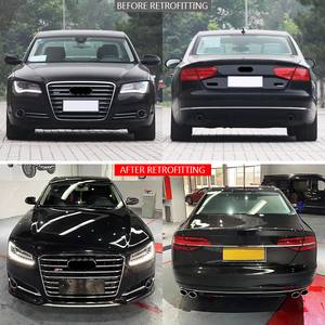 Kit Carrozzeria Paraurti Anteriore e Posteriore Nuovo con Fari Fendinebbia Idoneo per <span class=keywords><strong>Audi</strong></span> A8 <span class=keywords><strong>D4</strong></span> (2011-2014) - Product Image 2
