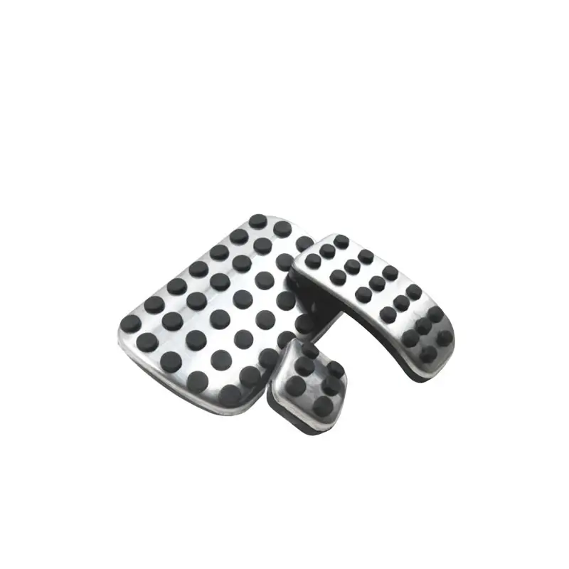 Aluminium Sport Foot Rubber Cover Custom Pedals Set Clutch Car Pedal Pads For Mercedes W204 W203 W463