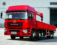 Yeni SHACMAN F3000 8x4 Dizel Euro 2 Çitli Kargo Kamyonu 380HP Arka Kamera ve Tam Yedek Parçalarla Senegal Mali Moritanya için