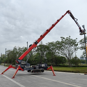 리프팅 플라이 지브 크롤러 유압 기어 모터 베어링 구성 요소가있는 미니 스파이더 크레인 - Product Image 3