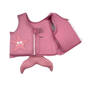 الصيف تخفيضات هائلة الرياضات المائية السباحة الانجراف الحياة النيوبرين طفل طفل في الهواء الطلق Buoyancy سترة مع سحاب - Product Image 3