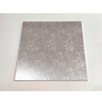 Rondes planche à gâteau blanche et noire cercle à gâteau base en carton de tambour mdf pour la décoration de gâteau