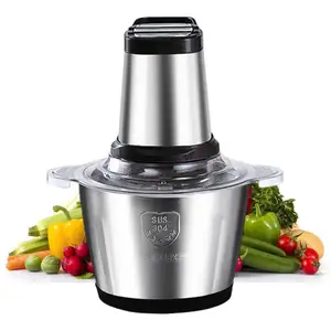 cutter bowl electric, mixer small max 3000w chopper food processor multifunction meat grinder/