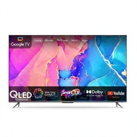 Televisor Inteligente QLED 4K de 75 Pulgadas, Android Google TV, HDR10, para Atmos, WiFi, Retroiluminación LED, Negro, 60Hz, Hogar, Hotel