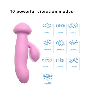 10 Mode Clitorale Stimulator G Spot Konijn Vibrator Met Stuwende Dildo Voor Vrouwen Seksspeeltjes Vibrator Vet Dildo Vibrator - Product Image 4