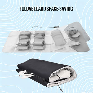 Matras pijat kompresi udara seluruh tubuh 3D, dapat diatur dengan pemanas, matras peregangan <span class=keywords><strong>Yoga</strong></span> Thailand untuk leher punggung, pereda nyeri kaki - Product Image 5