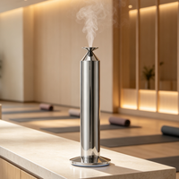 Diffuseur de parfum sans eau à deux fluides 3004 pour spa et usage domestique, corps en alliage d'aluminium, 150 ㎡   Diffuseur d'huiles essentielles
