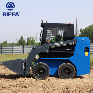 RIPPA RS07 Harga Terjangkau Mini Skid Steer Mower Mulcher Traktor Kehutanan Mini Skid Steer <span class=keywords><strong>Loader</strong></span> untuk Excavator - Product Image 3