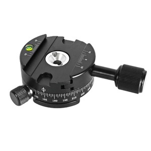Tête de trépied panoramique Bexin en alliage d'aluminium avec plaque de fixation rapide et niveau à bulle pour appareil photo numérique - Product Image 4