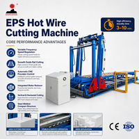 Machine de découpe à fil chaud EPS, découpeuse de contour automatique CNC pour la construction, l'emballage et la décoration, traitement de l'EPS