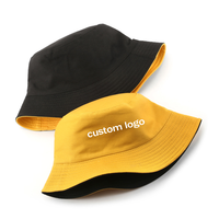 Chapeau de pêcheur en coton avec logo personnalisé Chapeau seau avec logo personnalisé de nombreux chapeaux de couleur en stock