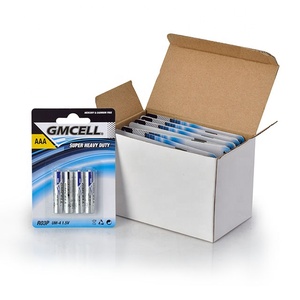 GMCELL 1.5V R03P 45分超ヘビーデューティAAA R03 UM-4ドライバッテリー卸売価格家電玩具用亜鉛カーボンバッテリー - Product Image 3