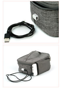 Portable Food Warmer <b>Bag</b> Sac Self Heated Preservation <b>Bag</b> Portable 12V Heating <b>Lunch</b> <b>Bag</b> - Product Image 5