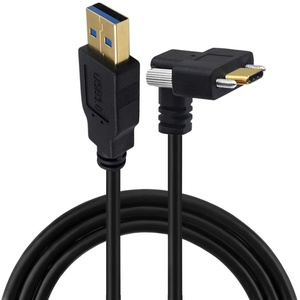 Cavo di Prolunga USB 3.0 Tipo <span class=keywords><strong>C</strong></span> Maschio-Femmina con Foro per Montaggio <span class=keywords><strong>a</strong></span> Pannello 1M - Product Image 3