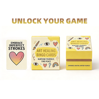 Cartes de jeu de Bingo à grands caractères pour les personnes âgées |   Cartes de jeu Housie 90 balles faciles à lire, en papier non toxique, éducatives pour les maisons de retraite et les activités sociales