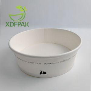 Recipientes de Papel para Llevar, Tazones para Ensalada de 500 ml a 1300 ml, Tazón de Papel Kraft Desechable para Fideos - Product Image 2