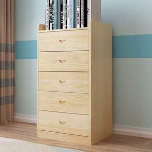 Cómoda de Madera Maciza para Dormitorio y Sala de Estar, Mueble de Almacenamiento de Madera con Cuatro, Cinco o Seis Cajones, Zapatero - Product Image 4