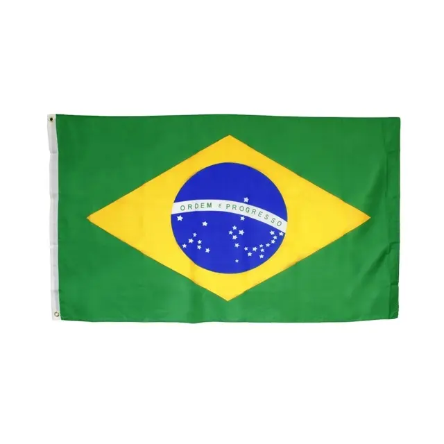 Großhandel Lager 3 x5Fts Druck BRA BR Brasilien Brasilien National flagge