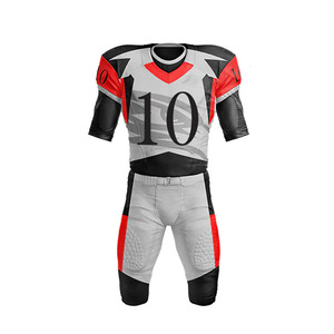 Uniforme de Fútbol Americano Juvenil, Jersey con Detalles en Tela Twill, Conjunto de Pantalones Integrados, Uniforme de Fútbol Americano de la Más Alta Calidad 2026 en Venta - Product Image 2