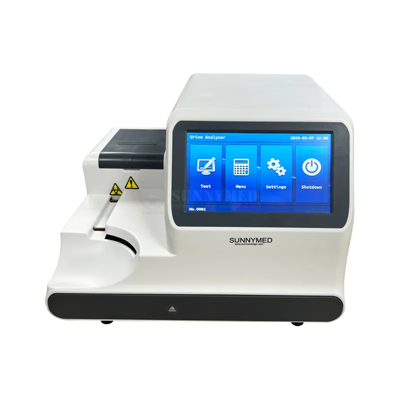 Equipamento de teste semi-automático portátil de laboratório, SY-B196VET de alta velocidade, analisador de urina