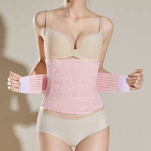 Faja posparto transpirable de spandex y poliéster para mujer, cinturón de soporte moldeador para después del parto. - Product Image 1