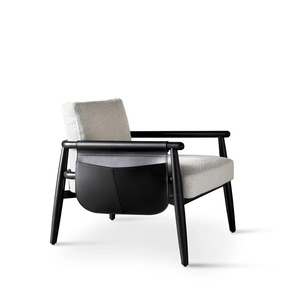 <span class=keywords><strong>Fauteuil</strong></span> canapé design italien en bois massif de style médiéval minimaliste <span class=keywords><strong>Fauteuil</strong></span> lounge en tissu polaire pour hôtel et salon - Product Image 6