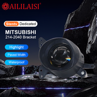 Aililaisi Phare antibrouillard LED H11 2 pouces, étanche IP-67, en aluminium, 12V, faisceau haut/bas, ajustement universel