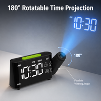 Nuevo Producto 2026: Reloj Despertador Digital LED de Pantalla Grande con Proyección, Fecha y Temperatura