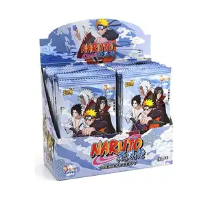 Venta al por mayor Narutoes Collection Cards Box Tier 1 Wave 4 Booster 36Pack 5 tarjetas Kayou Anime Playing Cards Game Cartas Gift