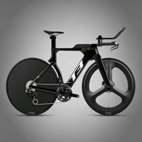 Vélo de route professionnel Aero TT, cadre en carbone 700C, 24 vitesses, roues à 3 rayons et à disques, vélo de contre-la-montre haute vitesse
