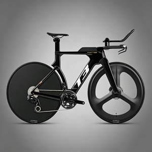 Bicicletta Professionale da Cronometro Aero TT, Telaio in Carbonio 700C, 24 Velocità, Set Ruote a 3 Razze e Freni a Disco, Bici da Cronometro ad Alta Velocità - Product Image 5