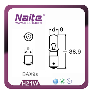 Ampoule halogène NAITE de haute qualité en gros, H21W 12V 21W <span class=keywords><strong>BAY9s</strong></span>, accessoires automobiles - Product Image 4