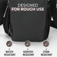 Sac de sport en polyester léger et imperméable avec fermeture éclair, support magnétique pour téléphone et bouteille, idéal pour la vente en gros