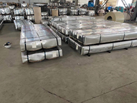 Tôles de toiture ondulées prépeintes 0,4-0,8 mm Revêtement Al-Zn 55% Peinture PVDF Garantie 20 ans Services de découpe/soudage/pliage