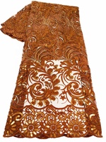 Tissu dentelé africain, dentelle brodée, vente en gros, dentelle
