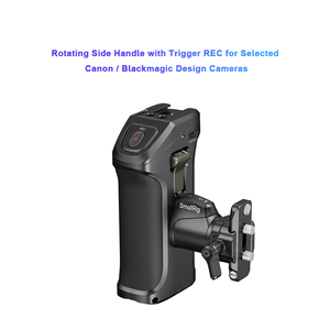 Poignée latérale rotative SmallRig avec déclencheur REC pour certains appareils photo <span class=keywords><strong>Canon</strong></span> / Blackmagic Design 5235 - Product Image 2