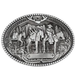 Westerngürtelschnallen Graviertes Logo 3-Zoll-Schnalle für Männer - Product Image 5