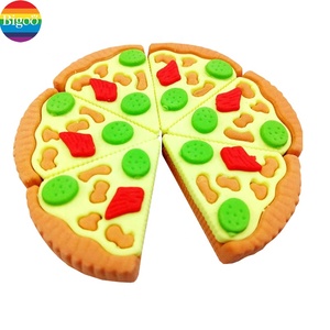 Fancy Kid <span class=keywords><strong>3D</strong></span> tẩy của pizza hình thiết kế tẩy trong đóng gói quà tặng - Product Image 2