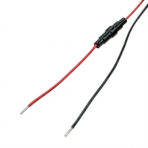 Kabel Daya OEM 5521 Male Plug 16AWG dengan Pengunci dan Fuse Pegas untuk Panel Surya, Mobil, dan Aplikasi Rumah Tangga - Product Image 4