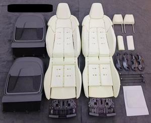 Accessori Auto Rivestimento Personalizzato in Pelle Sedili Sportivi da Corsa Bucket RS6 Sedile Sportivo per Aggiornamento Audi A3 A4 A5 A6 A7 Q5 Q7 Q8 - Product Image 5