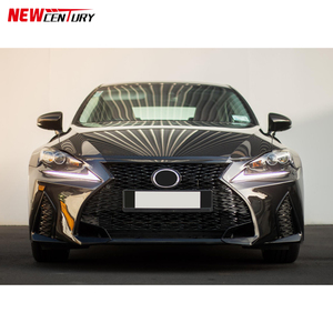 Adecuado para actualizar el Lexus IS 2013-2019 al conjunto de parachoques delantero 2021, rejilla delantera de seguro de coche PP - Product Image 3