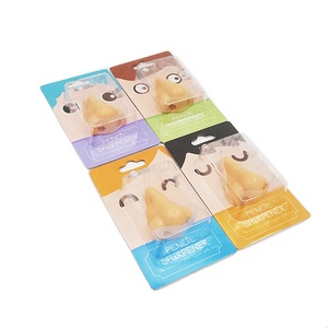 Fournitures scolaires de salle de classe Design amusant ergonomique <span class=keywords><strong>Taille</strong></span>-<span class=keywords><strong>crayon</strong></span> mignon en forme de nez pour enfants - Product Image 2