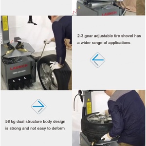 Máquina Balanceadora de Ruedas LAUNCH TWC-412 NIC con Diseño de Brazo de Péndulo, Máquina Cambiadora de Neumáticos para Automóviles, Balanceadora de Ruedas para Automóviles - Product Image 3