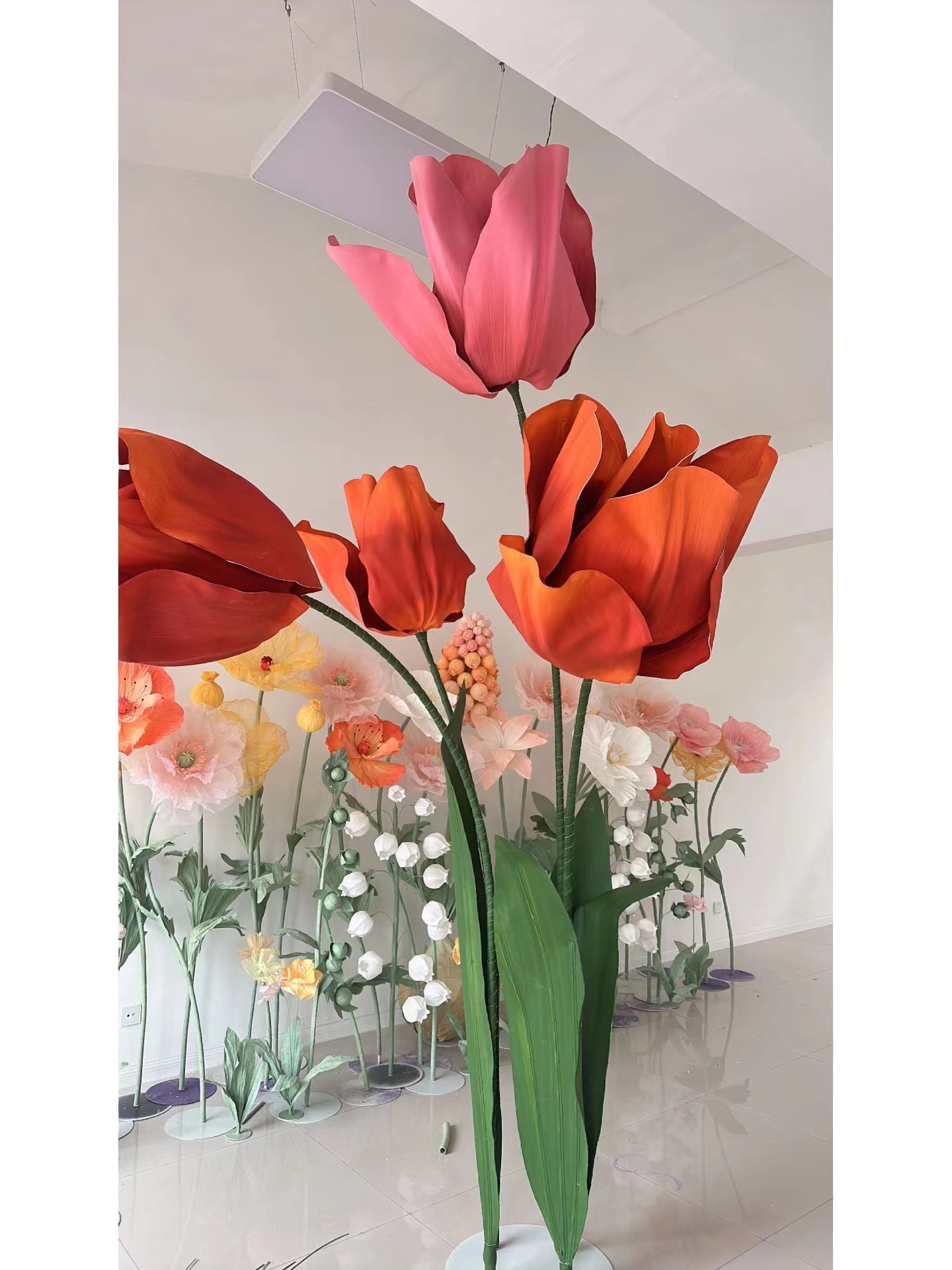Tête de fleur de 60cm