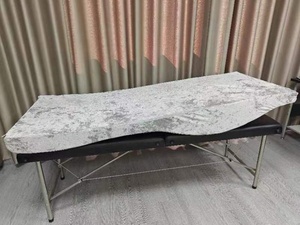 Hiện Đại Thiết Kế Mới Vẻ Đẹp Massage Nệm Spa Salon Trên Khuôn Mặt Giường Hot Bán Đường Cong Lash Giường Bộ Nhớ Bọt Thường Xuyên - Product Image 4