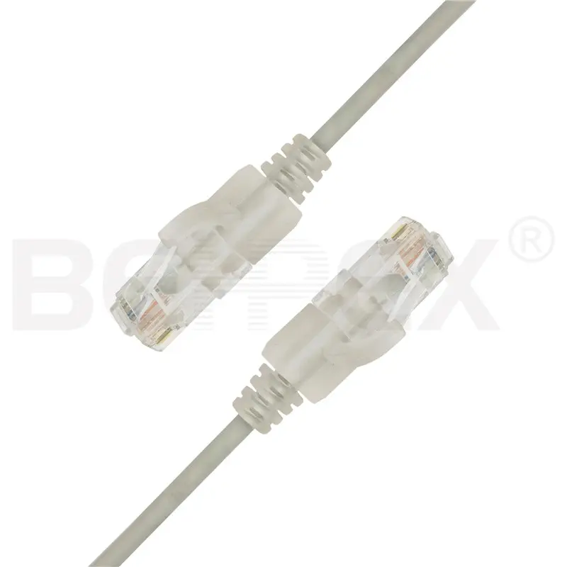 Slim U/UTP Cat.6 Patch Cable 30AWG Unshielded Copper Power Jumper Cable Electric Network Patch Cord Ethernet Patch Lead