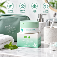 Poudre dentifrice naturelle sans fluorure, personnalisée en usine, marque privée, élimine les taches, protège la flore buccale