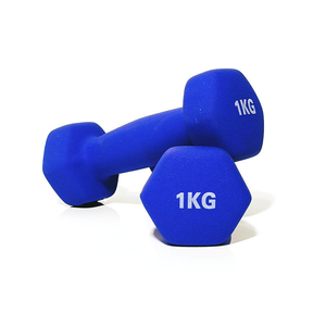 Manubri esagonali da donna <span class=keywords><strong>in</strong></span> vinile/neoprene colorato da 1-10 kg, con rivestimento <span class=keywords><strong>in</strong></span> ghisa, per allenamento a <span class=keywords><strong>casa</strong></span>, yoga e pilates - Product Image 3
